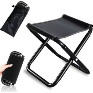 Mini Silla plegable portátil con bolsa de transporte X3